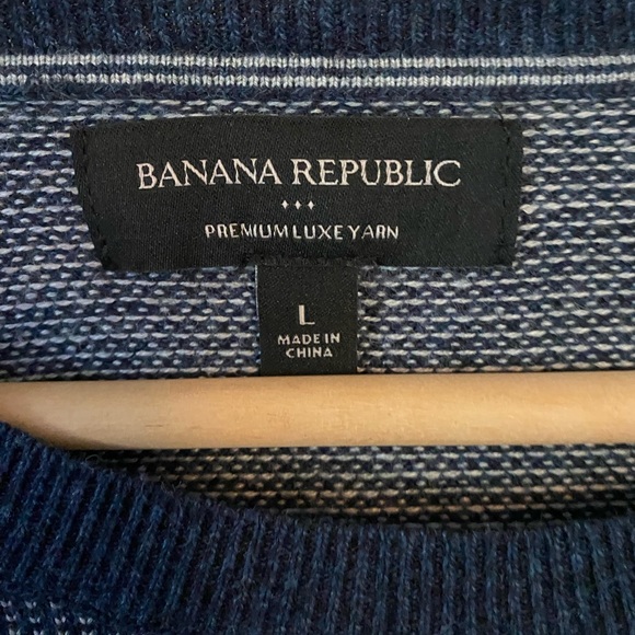 Banana Republic Men’s Premium Luxe Yarn Sweaters- Large- Lot of 2! - Picture 2 of 5